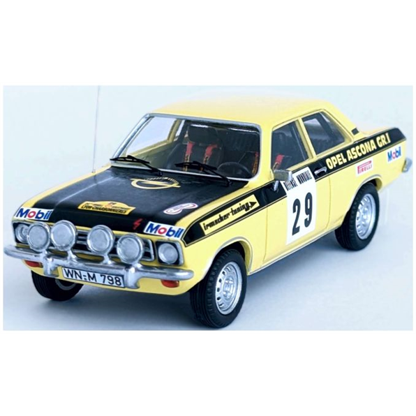 Opel Ascona 11th Lyon-Charbonnieres 1973 Walter Rohrl/Jochen Berger