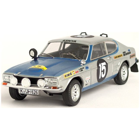 Ford Capri 2600 East African Safari 1970 #15 Robin C. Hillyar/John Aird 'Jock'