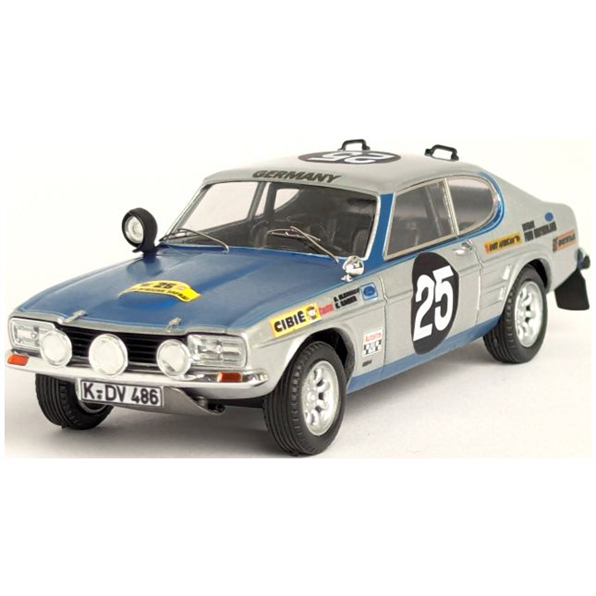Ford Capri 2600 East African Safari 1970 #25 Dieter Glemser/Klaus Kaiser