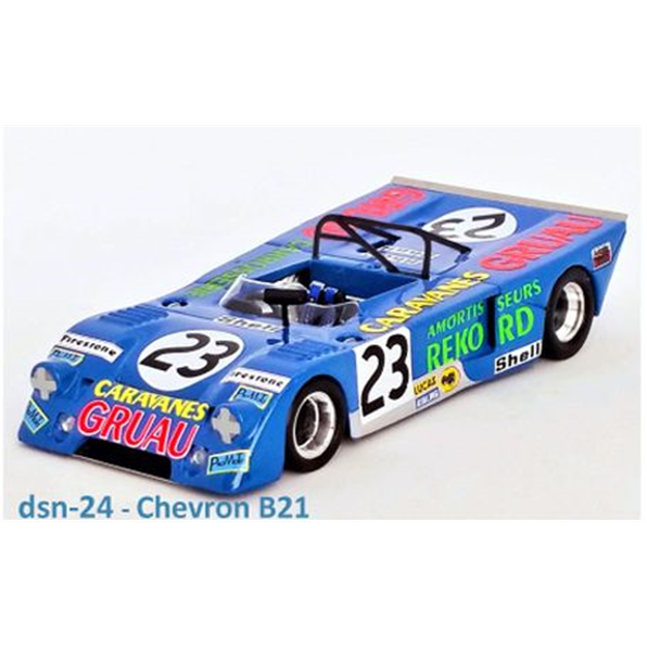 Chevron B21 24h Le Mans 1972 Brian Robinson/Jean Rondeau
