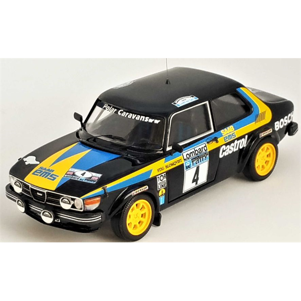 Saab 99 2nd RAC Rally 1976 Stig Blomqvist/ Hans Sylvian