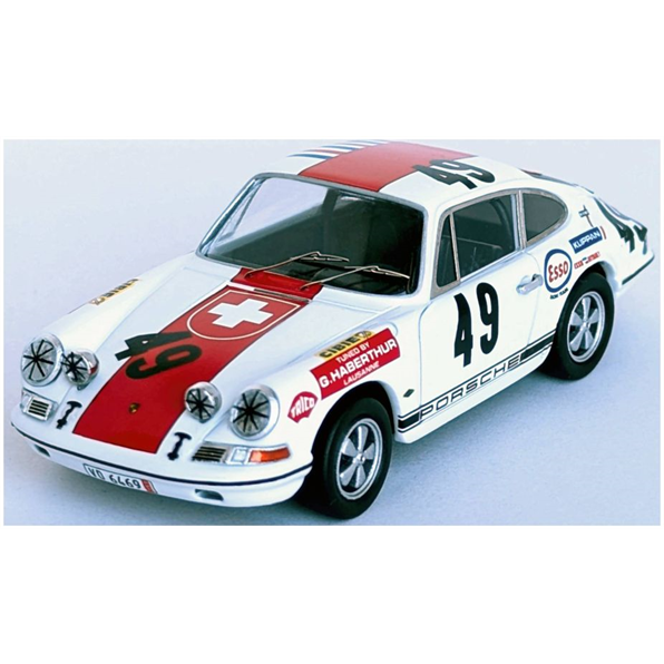 Porsche 911 2nd 24h Spa Francorchamps 1969 Claude Haldi/Jean Cheneviere