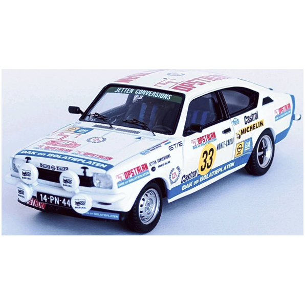 Opel Kadett GT/E 18th Monte Carlo Rally 1978 Rob Slotemaker/Andre Jetten
