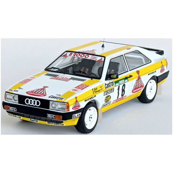 Audi Coupe Quattro 7th Rally of Portugal 1987 Rudolf Stohl/Ernst Rohringer