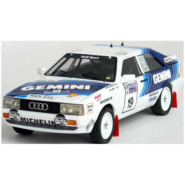 Audi Coupe Quattro 6th RAC Rally 1987 David Llewellin/Phil Short