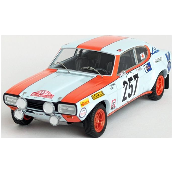Ford Capri 2600 13th Monte Carlo Rally 1971 Klaus Fritzinger/Zapf Gernot