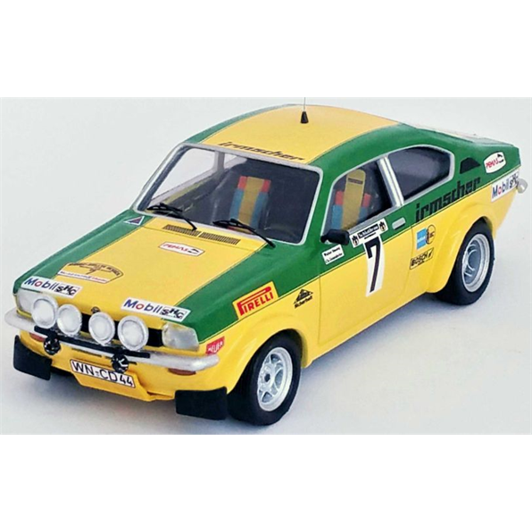 Opel Kadett GT/E 1st Rallye Hessen 1976 Walter Smolej/C.Geistdorfer