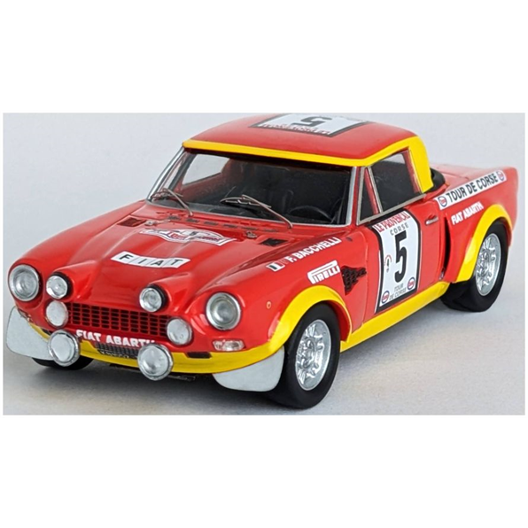 Fiat 124 Abarth 6th Tour de Corse 1974 #5 Fulvio Bachelli/Bruno Scabini