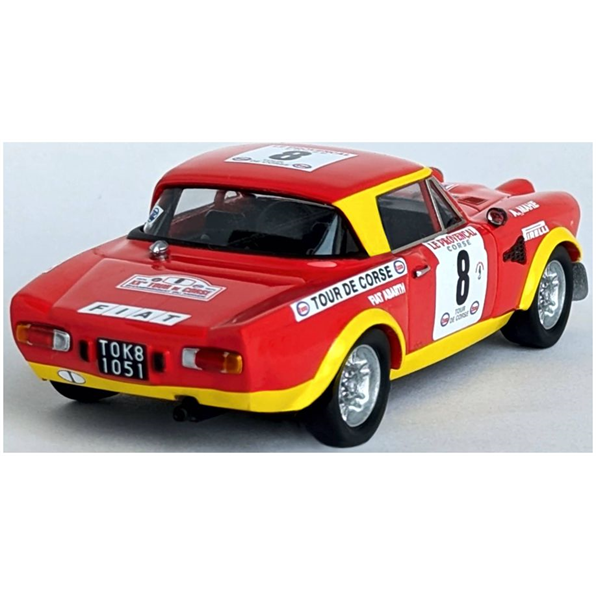 Fiat 124 Abarth Tour de Corse 1974 #8 Bernard Darniche/Alain Mahe