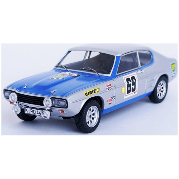 Ford Capri 2600 3rd Tour de Corse 1969 Jean-Francais Piot/Jean Todt