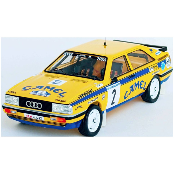 Audi Coupe Quattro 1st Bohemia Rally 1987 #2 Attila Ferjancz/Janos Tandari
