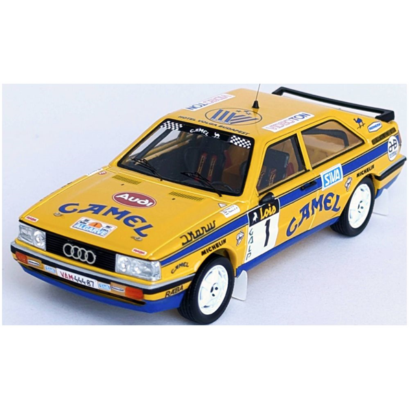 Audi Coupe Quattro 2nd Algarve Rally 1987 #1 Attila Ferjancz/Janos Tandari