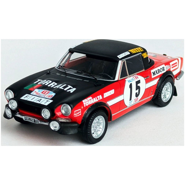 Fiat 124 Sport Spider 1600 4th TAP Rally 1973 Luis Netto/Manuel Coentro