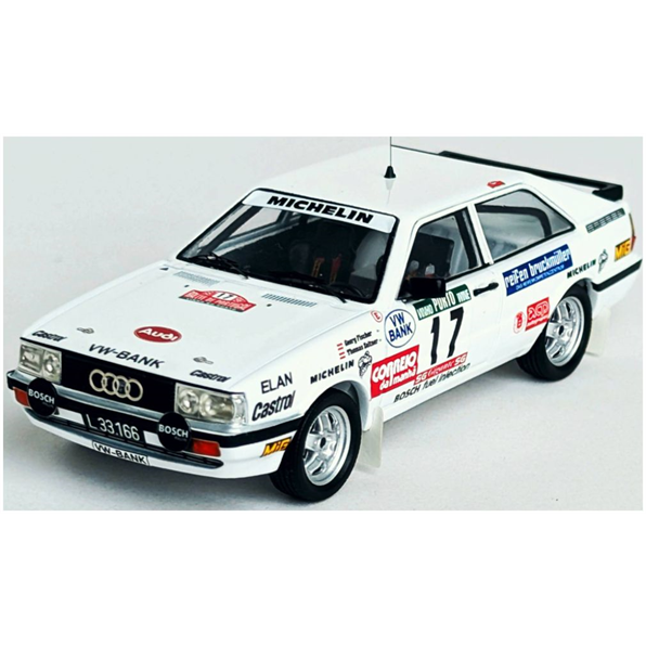 Audi Coupe Quattro 6th Rally of Portugal 1987 Georg Fischer/Thomas Zeltner