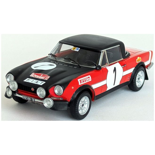 Fiat 124 Sport Spider 1st Alpenfahrt Rally 1972 Hakan Lindberg/Helmut Eisendle