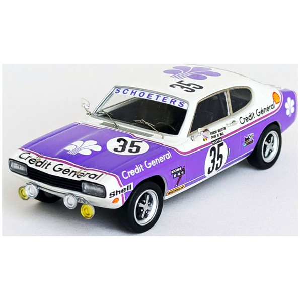 Ford Capri 3000 GLX 8th Spa-Francorchamps 24H 1973 Francois Goldstein/Claude De Wael