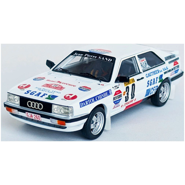 Audi Coupe Quattro Monte Carlo Rally 1987 Pierre Bos/Jean-Claude Leuvrey