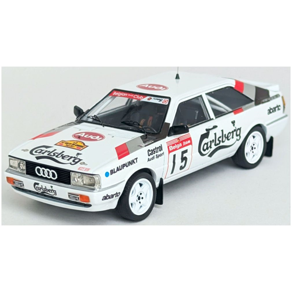 Audi Coupe Quattro Condroz Rally 1987 Munster/Demeulemeester
