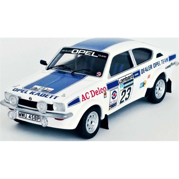 Opel Kadett GT/E 4th RAC Rally 1975 Tony Pond/David Richards