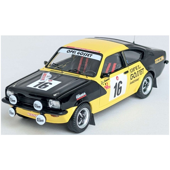 Opel Kadett GT/E 1st Boucles de Spa 1978 Jean Louis Dumont/Josy Materne