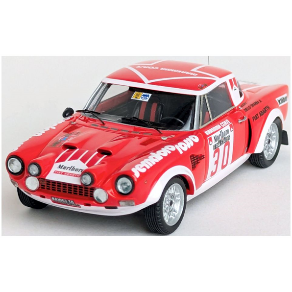 Fiat 124 Abarth Rallye 6th Elba Rally 1976 Roberto Ricceri/Antonio Dello Sbarba