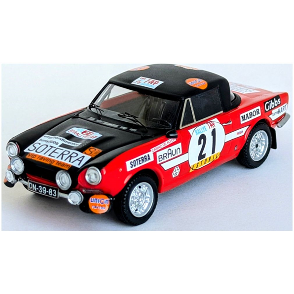 Fiat 124 Sport Spider 1600 TAP Rally 1974 Giovanni Salvi/Luigi Valle