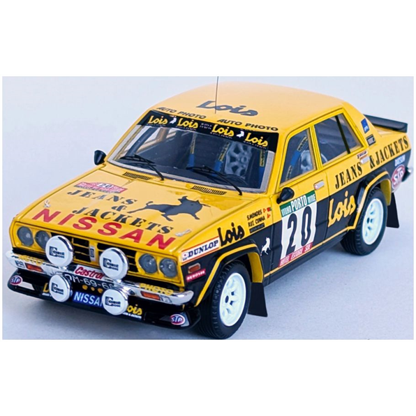 Datsun 160J Rally of Portugal 1983 Santinho Mendes/Rui Cunha