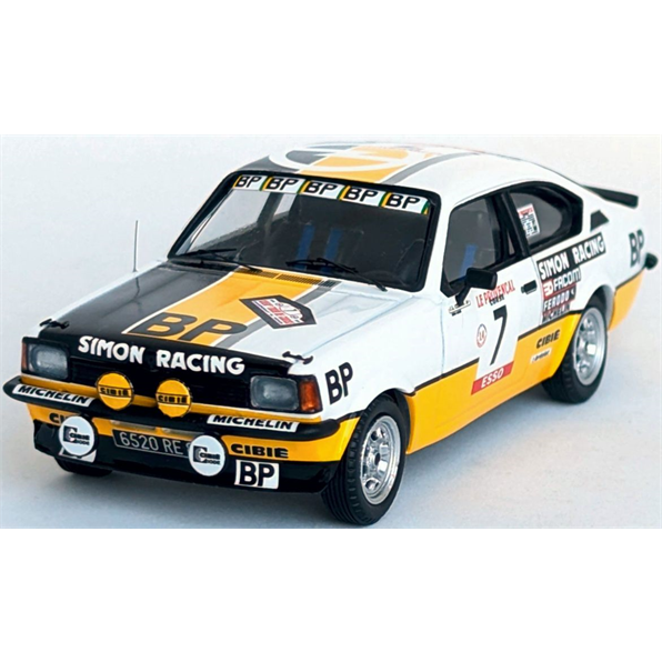 Opel Kadett GT/E Tour de Corse 1979 Jean Louis Clarr/Jean-Francois Fauchille
