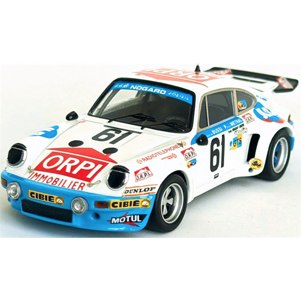Porsche Carrera RSR 23rd 24H Le Mans 1975 Christian Bussi/Patrick Metral