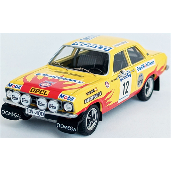 Opel Ascona 10th 1000 Lakes Rally 1973 Hannu Palin/Jyrki Ahava