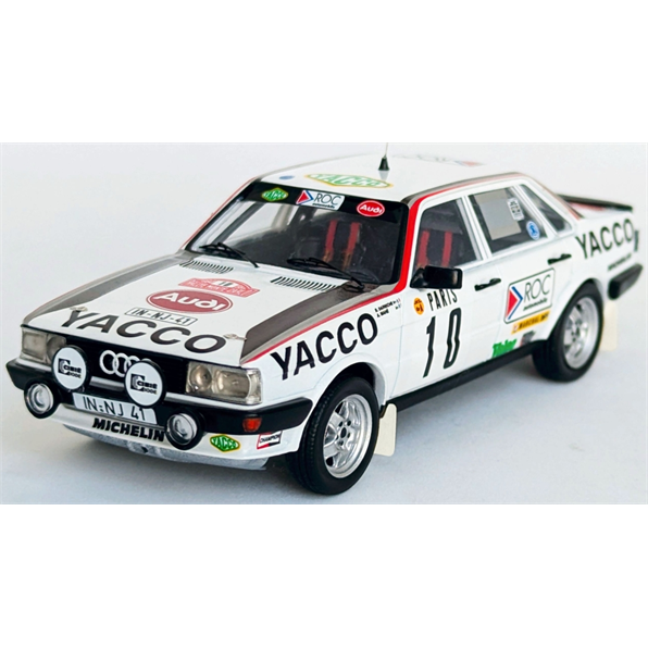 Audi 80 Quattro 7th (1st Class) Monte Carlo Rally 1984 B. Darniche/A. Mahe