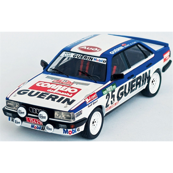 Audi 80 Quattro 21st Rally of Portugal 1985 Manuel Mello Breyner/Jose Lopes