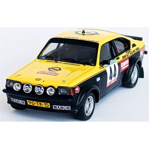 Opel Kadett GT/E 11th (1st Class) Rally of Portugal 1980: 'PeQePe'/Manuel Jonet