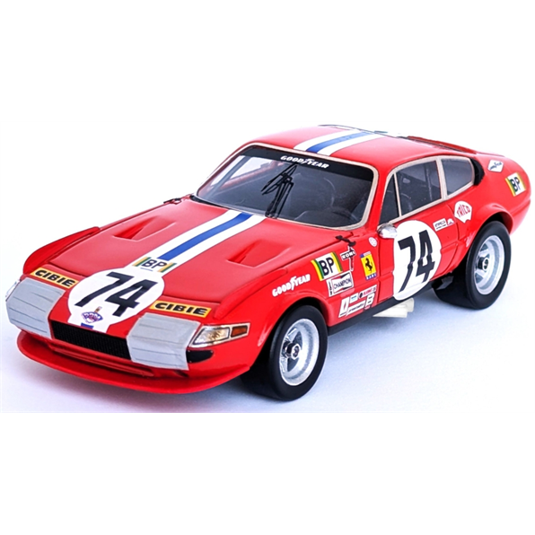 365 GTB 4 6th 24h Le Mans 1972 Sam Posey Tony Adamowicz