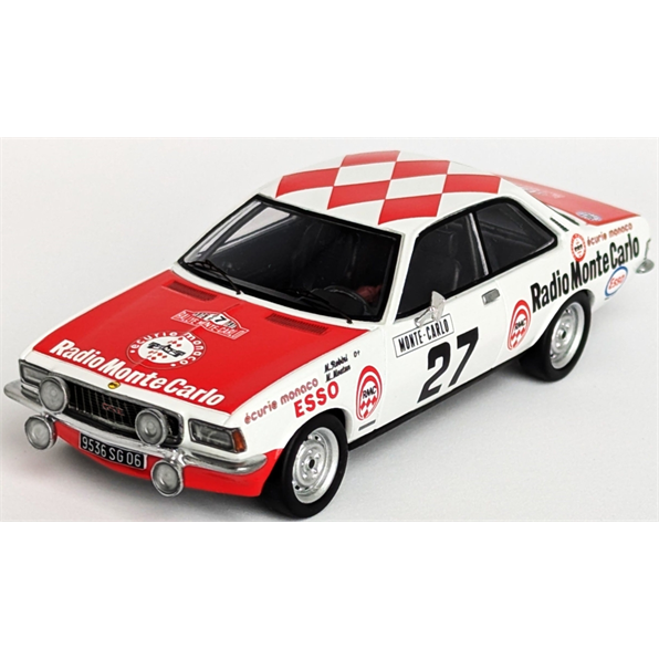 Opel Commodore GS/E Rally of Monte Carlo 1975 Michel Robini/Michele Mouton