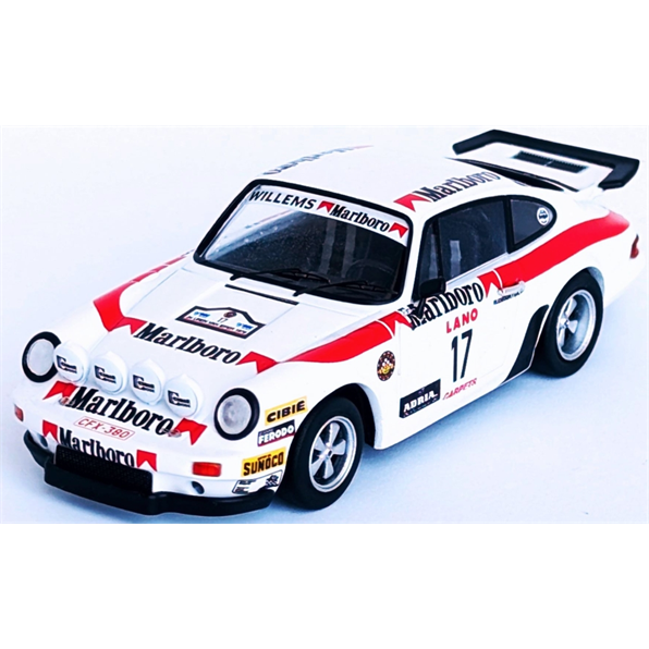 Porsche 911 Carrera RS Belgian Champion Ypres Rally 1979 Rudolf Moortgat/'Andy'