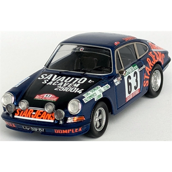 Porsche 911 S 9th (1st in Class) Rally of Portugal 1977 Americo Nunes/Mira Amaral
