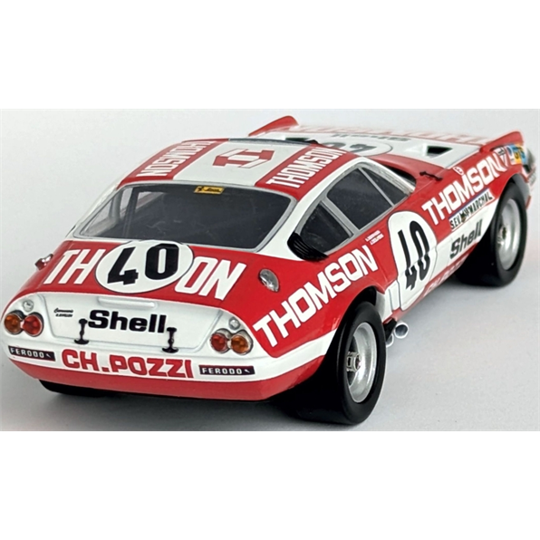 366 GTB 4 9th 24H Le Mans 1973 #40 Alain Serpaggi/Jose Dolhem