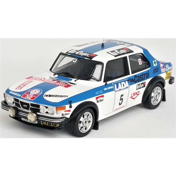 Saab 99 1000 Lakes Rally 1977 Lampinen Markkanen