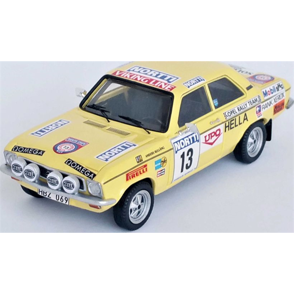Opel Ascona A 8th 1000 Lakes Rally 1974 #13 Anders Kullang/Claes-Goran Andersson