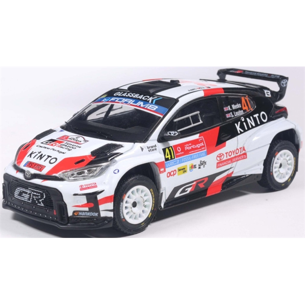 Toyota Yaris Rally2 Kris Meeke/Stuart Loudon Rally de Portugal 2025