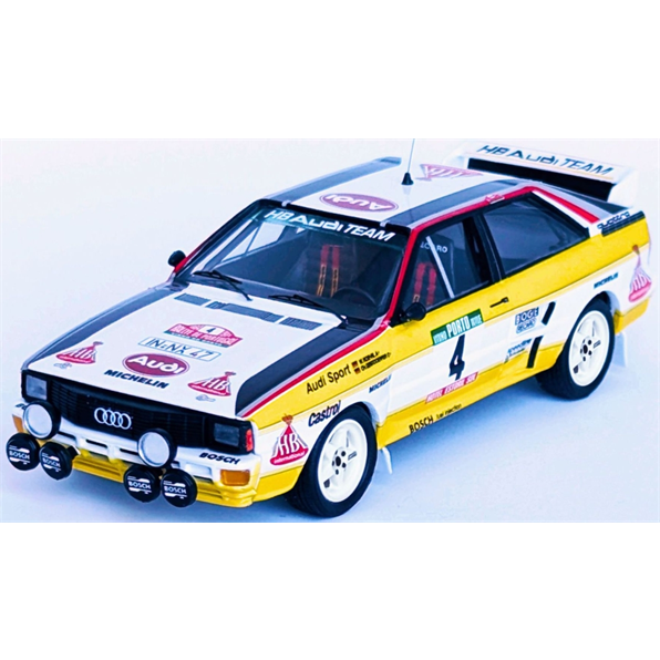 Audi Quattro 6th Rally of Portugal 1984 #4 Walter Rohrl/Christian Gheistdorfer