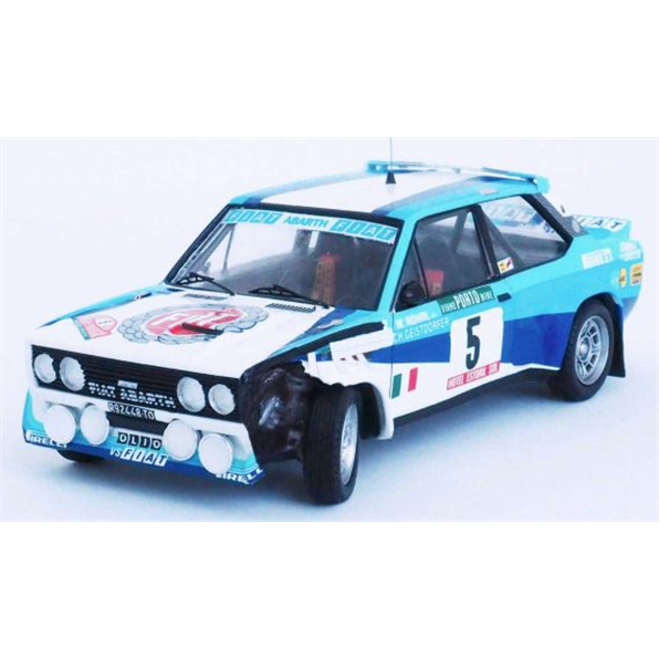 Fiat 131 Abarth 1st Rally of Portugal 1980 Walter Rohrl/Christian Geistdorfer