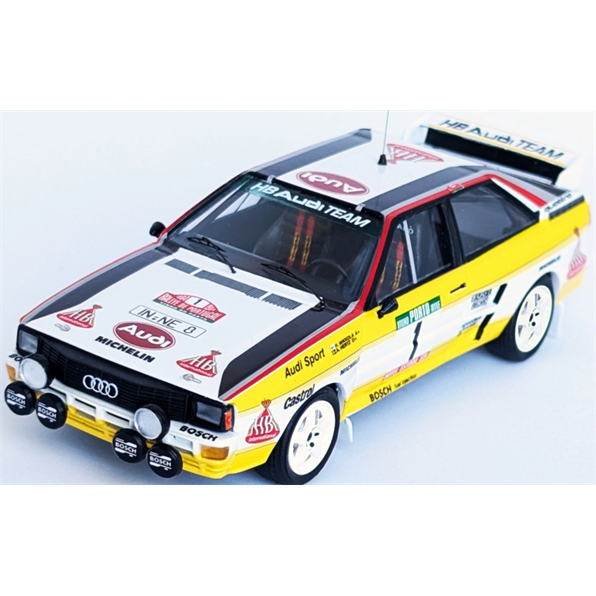 Audi Quattro 1st Rally of Portugal 1984 #1 Hannu Mikkola/Arne Hertz