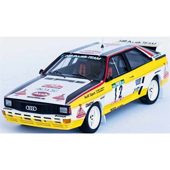 Audi Quattro Rally of Portugal 1984 #12 v.d Merwe/Franz Boshoff