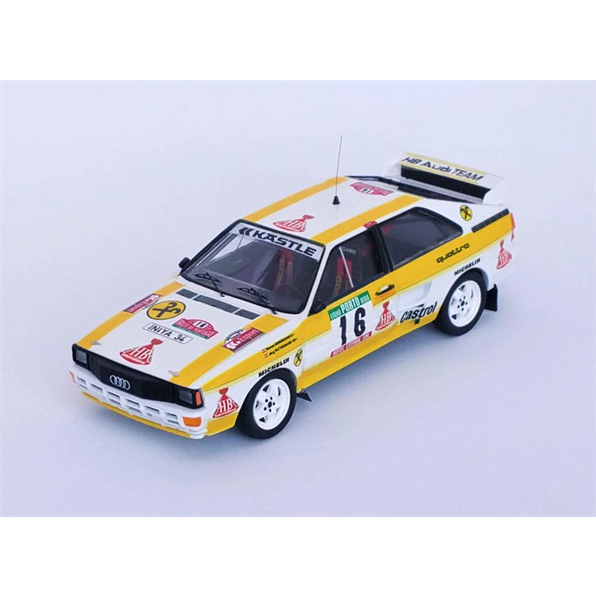 Audi Quattro 5th R.Portugal 85 Werner Grissmann/J. Pattermann