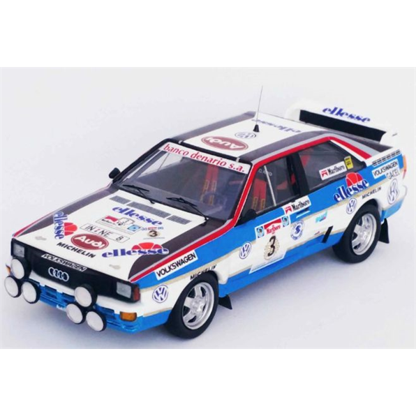 Audi Quattro 3rd Rally of Argentina 1984 Jorge Recalde/Jorge Del Buono