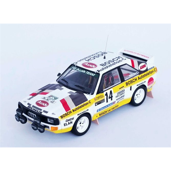 Audi Sport Quattro Int. Steiermark Rallye 1985 Walter Mayer/Harald Gottlieb