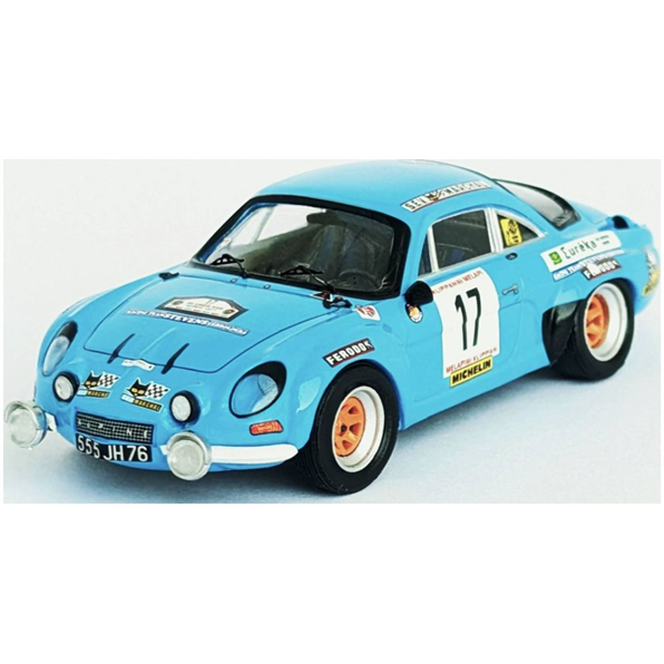 Alpine-Renault A110 7th Ypres Rally 1977 Maurice Nusbaumer/Annie Gourdain
