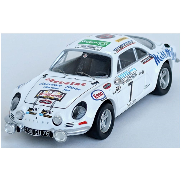 Alpine Renault A110 Ypres Rally 1973 Christian Coeuille/Vincent Laverne